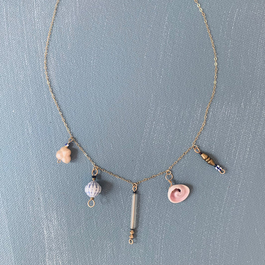 beachcomber's charm necklace