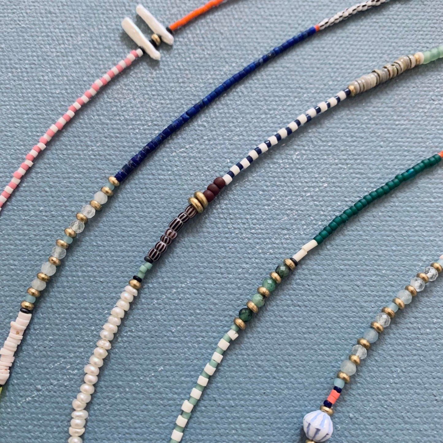 colorful handmade beaded jewelry